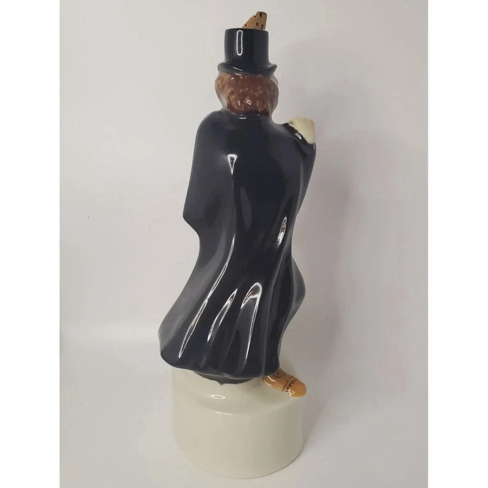 Vintage Royal Enfield Villain No 185 Porcelain Liquor‎ Decanter Kentucky Whiskey
